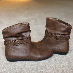 Size 12 ankle boots - lightly worn